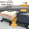 Professional Luggage Vacuum Compression Bag Reusable Vacuum Bag, Save 60% Space Travel Vacuum Sealed Bag storage bags