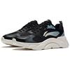 Li-Ning Comfortable Fabric Leather Shock Absorbing Non-Slip Wear-Resistant Breathable Lightweight Low-Top Running Shoes Men Sneaker ARSS057-4