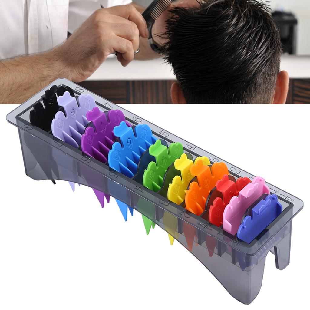 Guide Comb Set Attachment Clipper Spare Parts Colorful Trimmer Comb Hair Cutting Tools