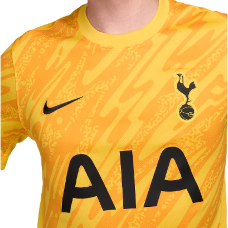 Nike Dri-FIT Calcio Tottenham Hotspur 2024/25 Stadio Portiere Manica Corta Comoda Traspirante Maglia Sportiva Uomo top Giallo FN8804-720
