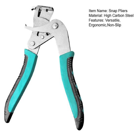 Automotive Trim Clip Removal Pliers High Carbon Steel Spring Loaded Tool for Car Interior Panels Fastener & Plastic Rivet Removal Non-Slip Handles