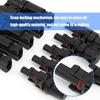 Sturdy Factory Direct Solar T Branch Connectors 1 to 5 Splitters Joiner Convenient for Campers Home and Solar Farm