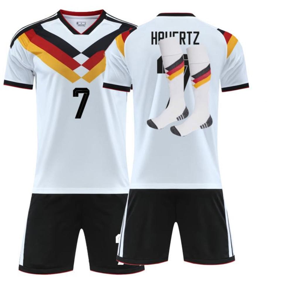 26England Auswärtstrikots Sportteam Uniform Set Fußball Trainingsanzug Set