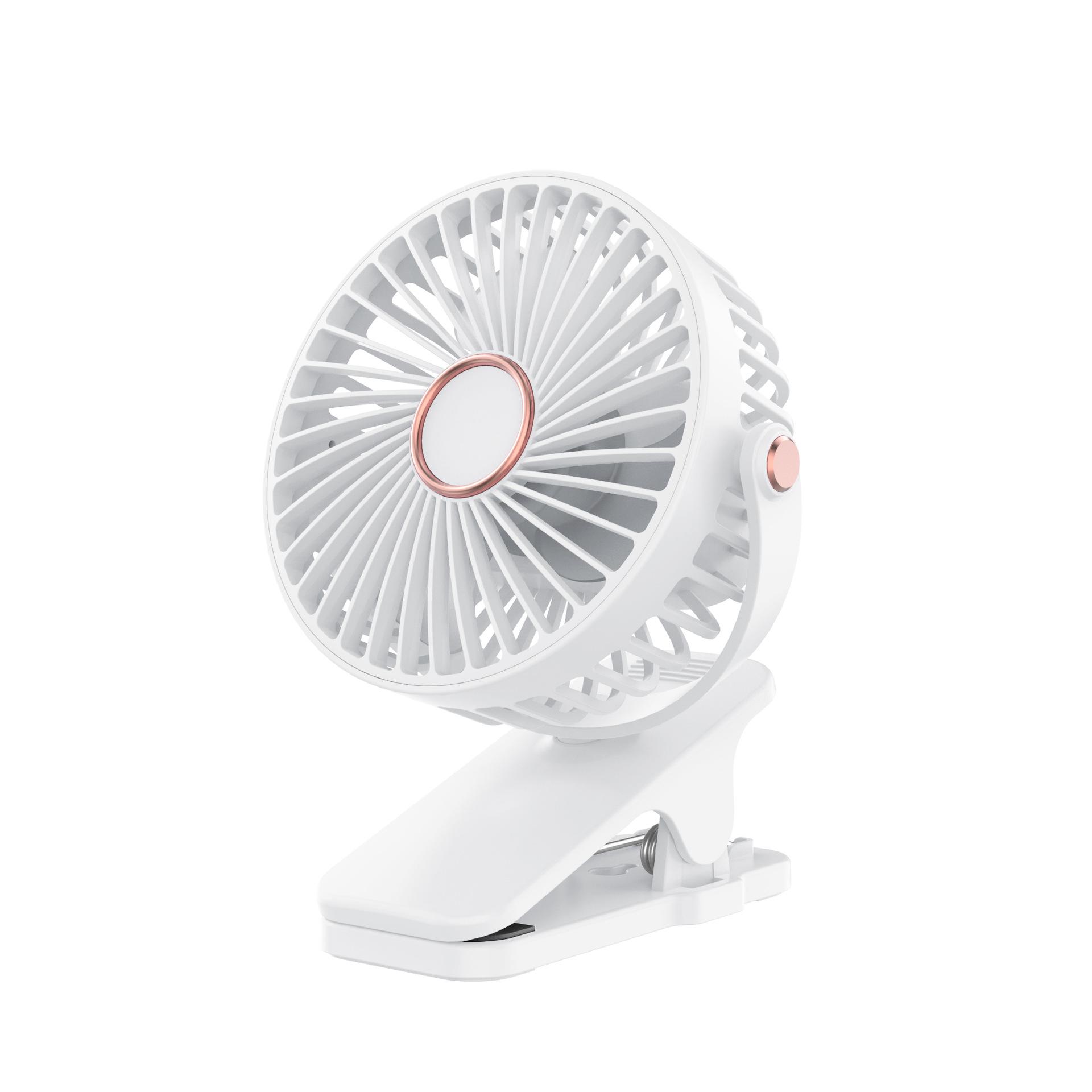 

Rechargeable Silent Clip-On Fan: High Wind, Portable & Versatile for Bedside, Stroller & Children s Use 4-inch Clip Fan білий