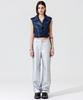 Leoninghai Leather Carpenter Pants [Silver]