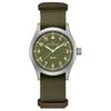 Khaki Field Series Quartz Movement 50M Water Resistant Watch 38Mm Green Dial Stainless Steel Case Fabric Strap Unisex Watches H69401960