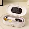 Magnetic Sewing Tools Box with Needles Threads Threader Scissors Thimble Tape Measure Portable Travel Sewing Tools Accessories Organizer Box