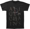 Herr Alice in Chains Alice Snakes T-shirt Svart