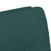 Dining Chairs with Casters 2 pcs Dark Green 57 x 67 x 95 cm