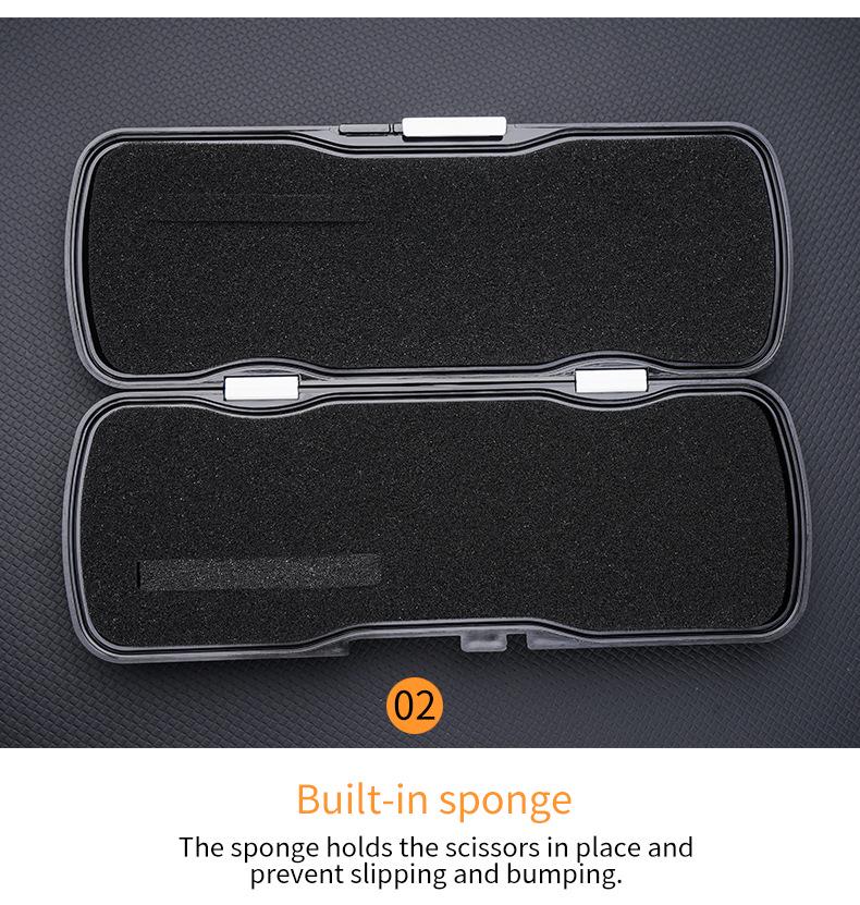 Multi-Functional Leather Scissor Case for Hairdressing Tools