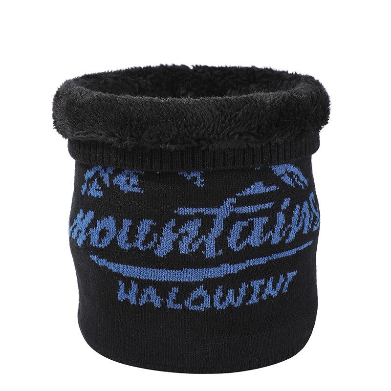 

Autumn and winter new outdoor velvet scarf to keep warm and thickened mountaineering skiing scarf neck cover men 20-25CM
