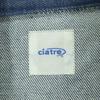 ciatre Long sleeve Full zip Denim Jacket L Blue Men's Used