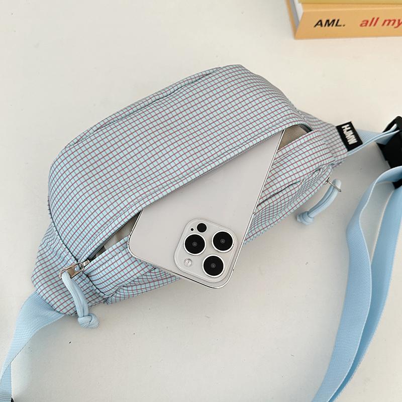 Women's Mobile Phone Bag Student Shoulder Crossbody Bag Sports Chest Bag