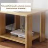 Home Small Table Living Room Small Coffee Table Bedroom Bedside Shelf Nordic Minimalist Tea Table Wooden Multifunctional Shelf