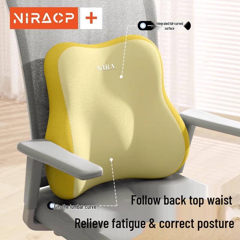 Nila Ergonomic Memory Foam Lumbar Support Cushion