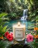 Soy Candle with Wooden Wick + GARDEN OF EDEN