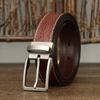 Belt Men's Retro Handmade Trendy Lychee Embossed First Layer Cowhide Leather Workwear Casual Pants Belt Men's