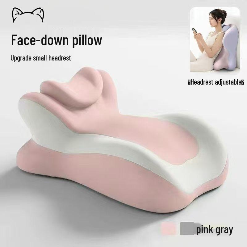 Multifunktionale Bauchschlaf-Kissen für Seiten- und Bauchschläfer - Ideal zum Spielen, Lesen und für Komfort am Bett
