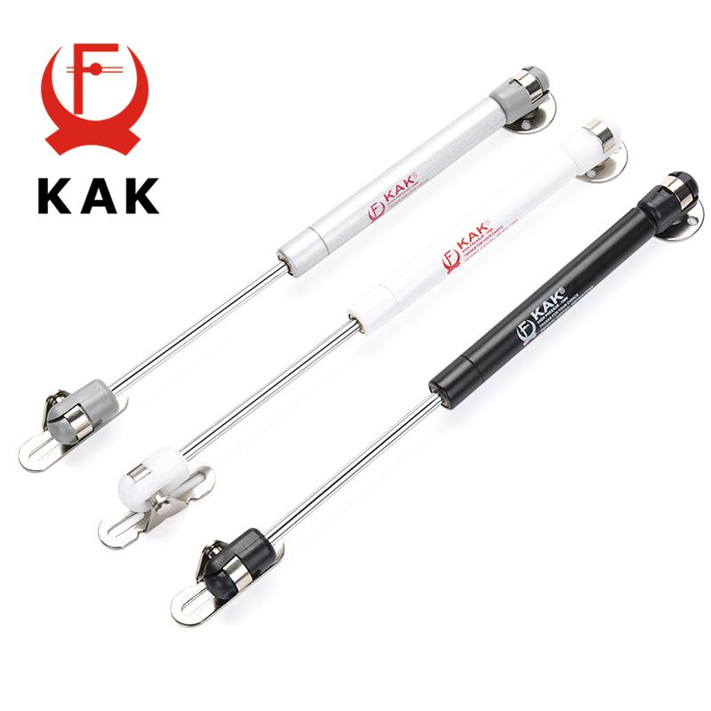 KAK 100N /10kg Copper Force Cabinet Door Lift Support Gas Strut Hydraulic Spring Hinge Kitchen Cupboard Hinge Furniture Hardware