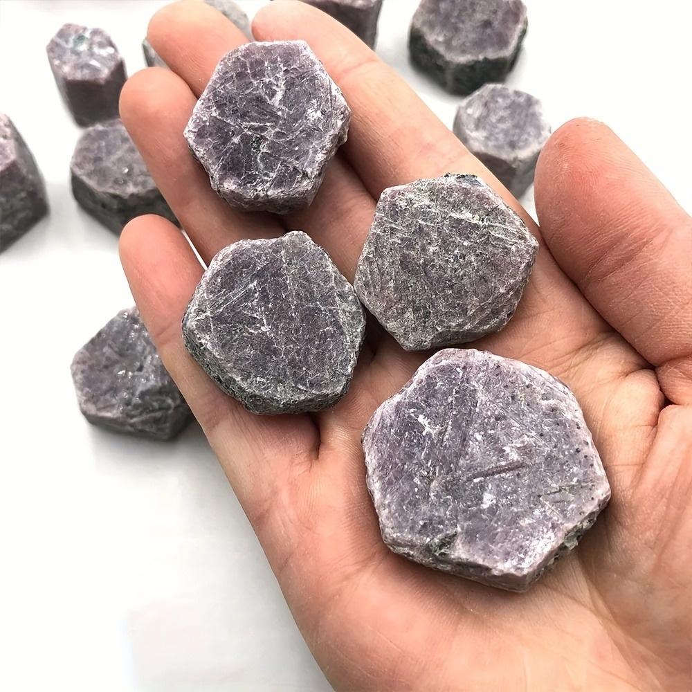 Natural High Quality Ruby Red Corundum Hexagonal Raw Stone Gemstone Carvings Healing Rough Crystal Specimen for Meditation Decor