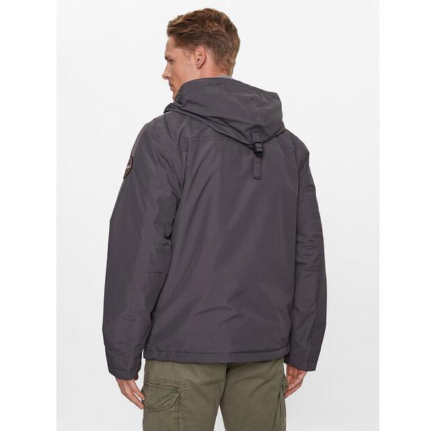 Mid-season Jacket Napapijri Rainforest NP0A4HES Gray Regular Fit