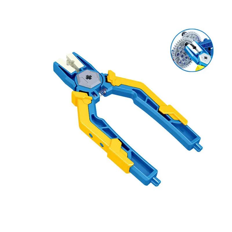 

Технологічні Деталі Молоток Плоскогубці Знімач кліпс DIY збірка Цегла Високотехнологічний Інструмент Аксесуари Будівельний Блок Інструмент Дизайнер