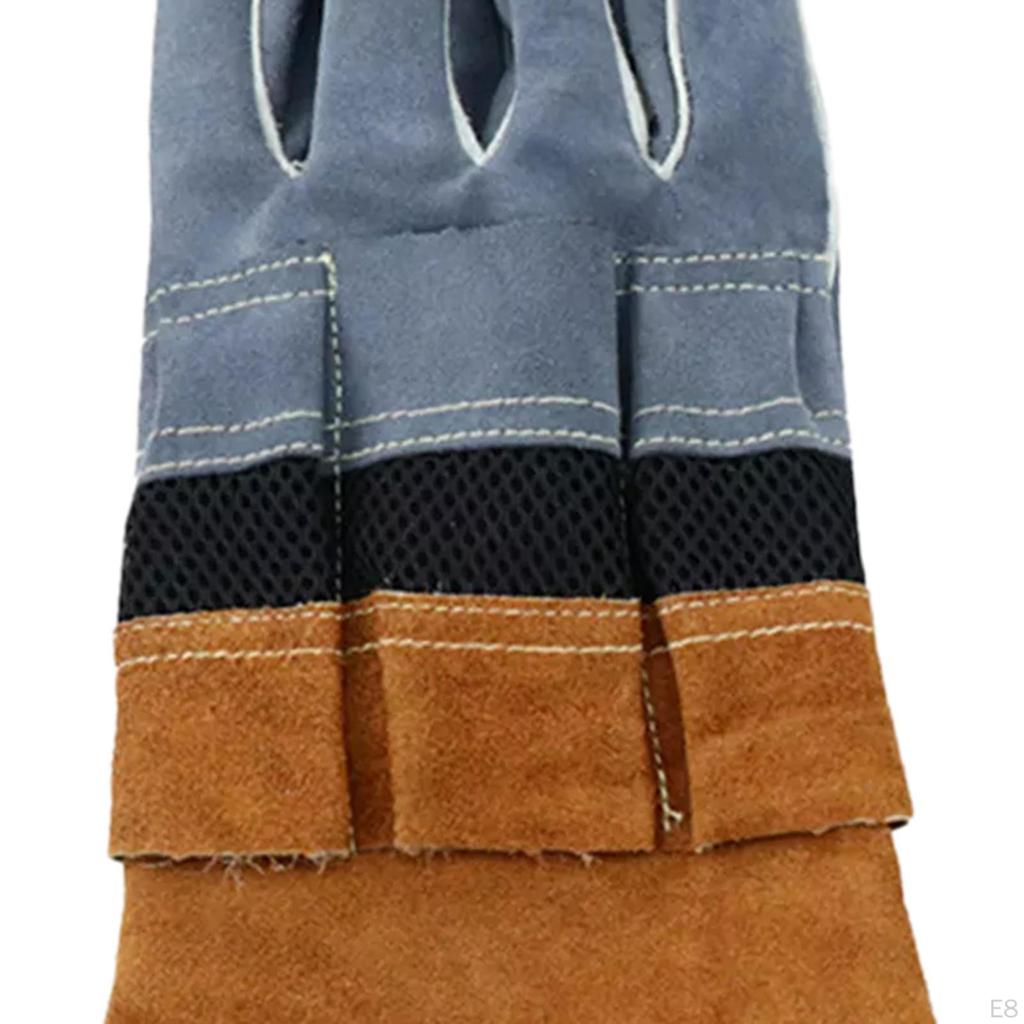 Resistant Outdoor Oven Insulation Leather BBQ for Fireplace High Temperature Anti Scalding