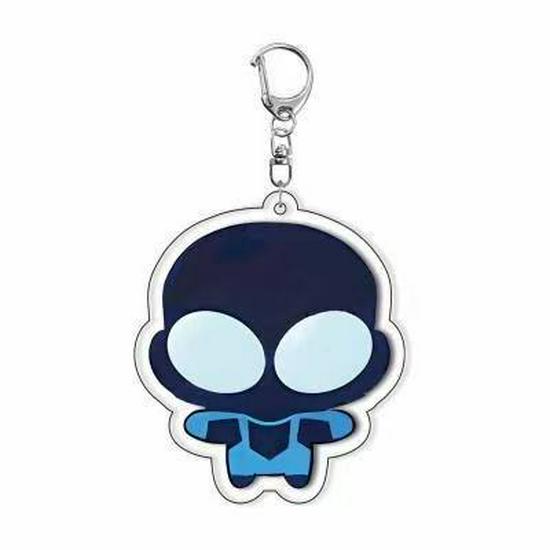 DC Young Hero Acrylic Keychain: Superhero Backpack Pendant & Anime Cartoon Collection Gift