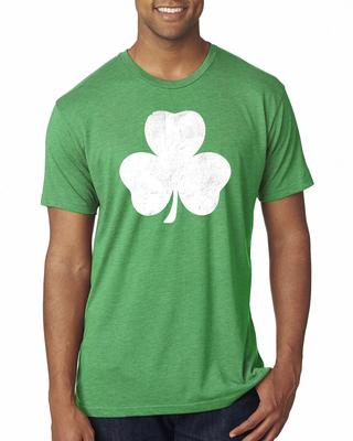 Vintage Distressed St Paddys Day Shamrock St Patricks Day Men Premium T- Shirt