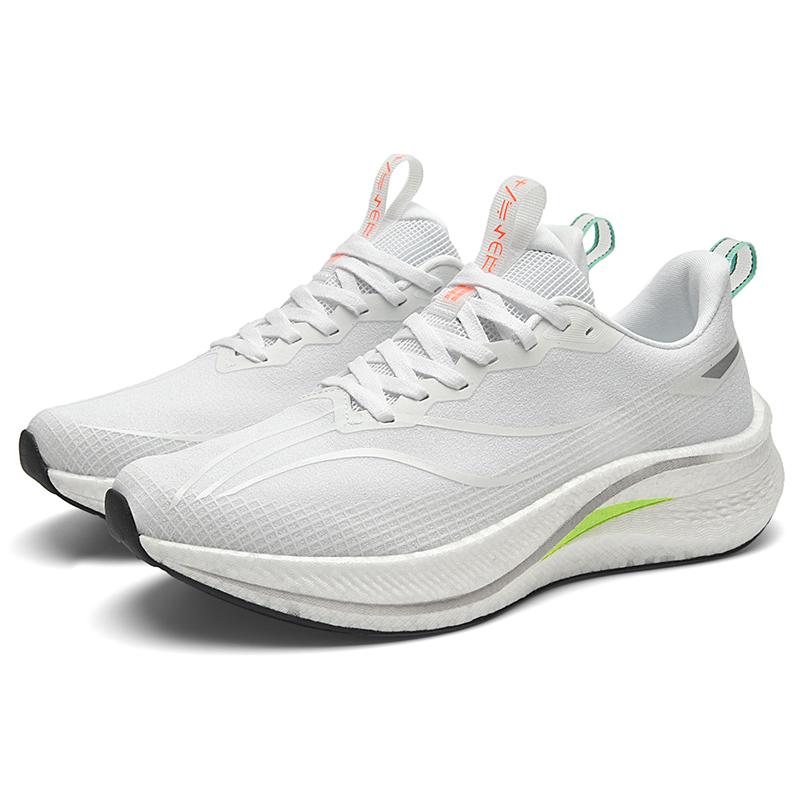 

Горячая Распродажа Мужские Марафоновые Кроссовки Комфортные Прочные Сетчатые Кроссовки Высококачественные Ультралегкие Обувь для Фитнес-тренировок 44 белый