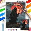 Digital Halloween Moon Shadow Oil Painting Painting Art Coloring Painting Handmade Diy Home Decoration Painting