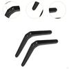 2 Pieces TV Stand Mount Table Top Sturdy Base Holder for Most