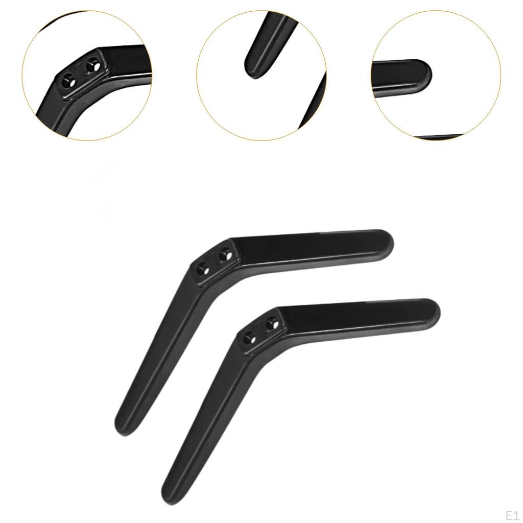 2 Pieces TV Stand Mount Table Top Sturdy Base Holder for Most