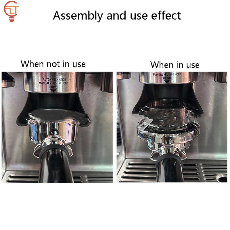 Kaffee Dosierung Ring Magnetische Für 8 Serie Sage Siebträger Espresso Zubehör Barista Trichter Werkzeug Coffeeware