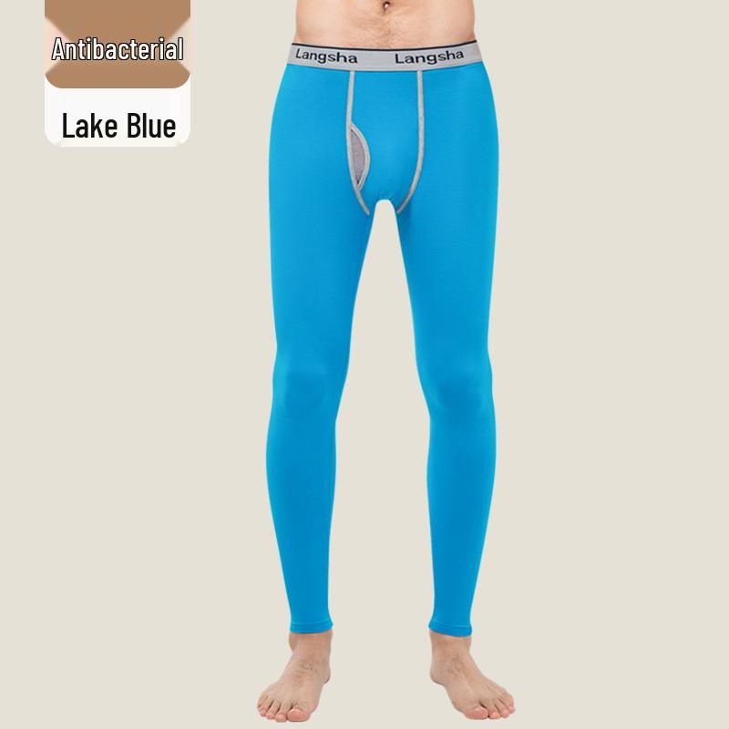 Pánské zeštíhlující podzimní/zimní kalhoty z bavlny a vlny Langsha