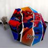 1pc Spider-Man Custom Name Automatic Folding Umbrella - Compact 8-Rib Design, Durable Plastic & Iron, Daily Use 010