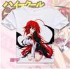 Cosplay High School DxD Anime Manga T-Shirt Costumi Poliestere