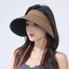 Uv Protection Floppy Sun Hat For Women With Wide Brim And Adjustable Fit For Beach Vacation