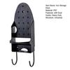 Wall Mount Electric Iron Hanger with Dual Hooks Heavy Duty Universal Laundry Room Multi-functional Iron Ironing Board Holder Organizer Storage Rack