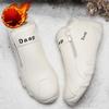 Fashion British Style Fashion Short Boots Men  Luxury Leather Anti Slip Comfortable Work Shoes Outdoor Travel Sports Casual Shoes 2024