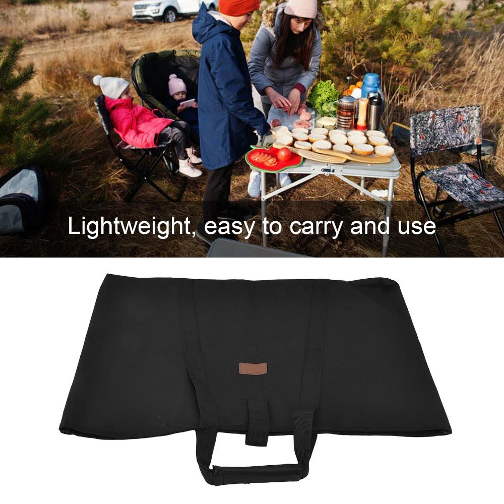 Waterproof Folding Table Storage Bag Oxford Cloth Multifunctional Carrying Bag Outdoor Use
