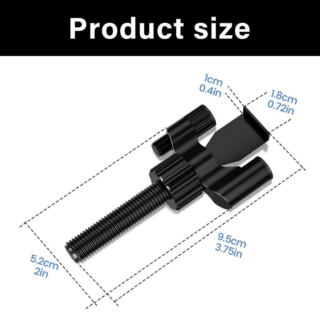 Adjustable Thread Door Security Lock For Privacy Protecting Adjustable Claw Mechanism Heavy Type Stainless Steel