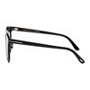 Tom Ford Oval Sunglasses With Logo Unisex sunglasses Black TF1133K5501A
