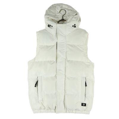 No Sleeve Batting Vest S White Hoodie Men's Used