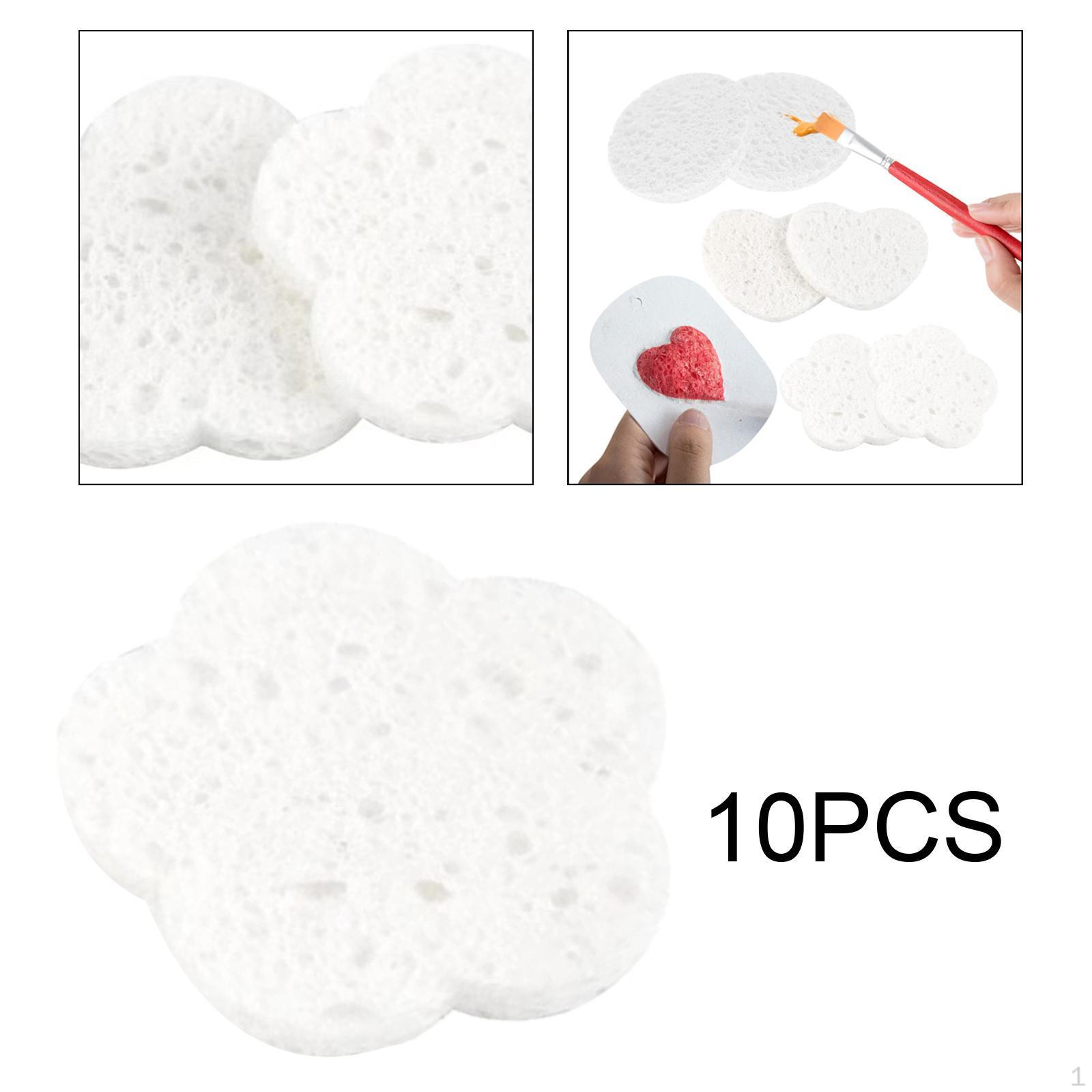 10 листов для творческих занятий рисованием для детей Flower 6cm