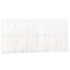 VidaXL Wall-mounted Headboard White 185x3x90 Cm Solid Pine Wood 824914