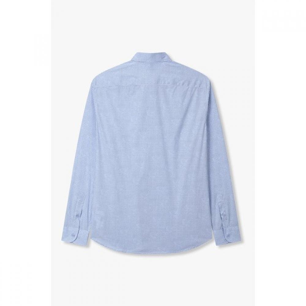 Emporio Armani Men Dot Pattern Stretch Shirt A516104003