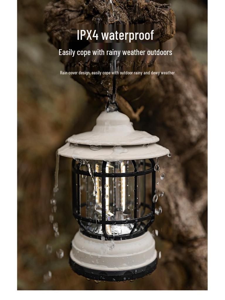 Mountain Guest Outdoor Camping Lantern - Ultra-long Battery Life Atmosphere Lamp