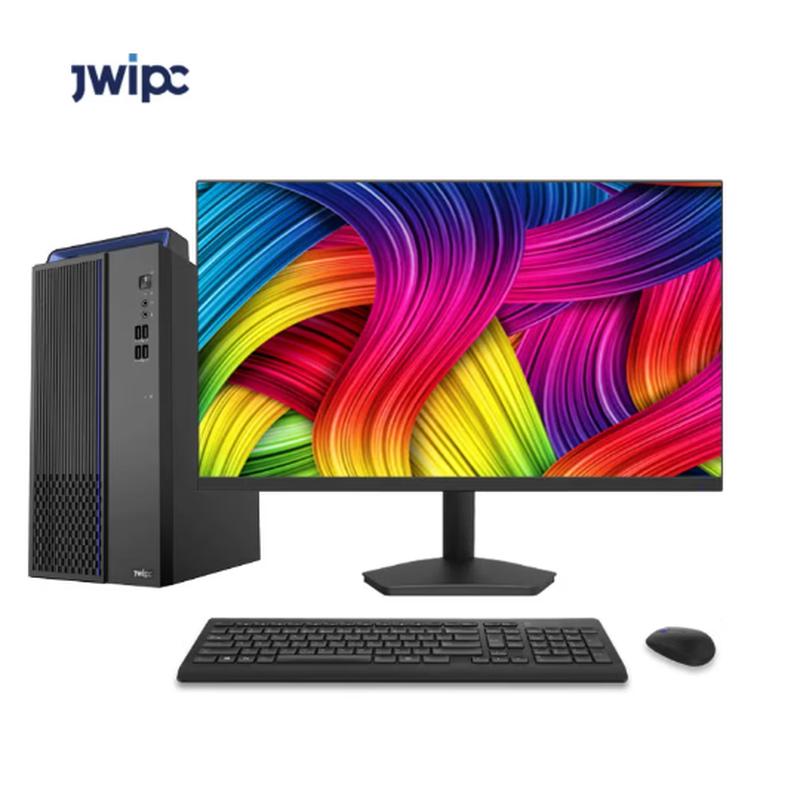 JWIPC Huaguang E700 Business Desktop PC with 23.8-inch Monitor (CN version)