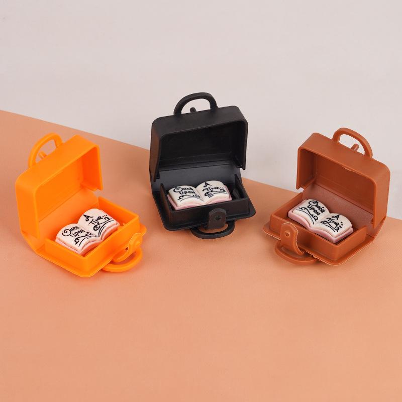 

Good-Looking Simulation Small Schoolbag Doll House 1:12 Children S Play House Toys